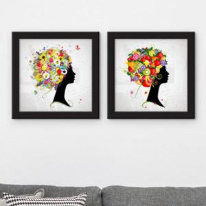 아트박스/꾸밈 cv213-꽃향기과일향기머릿결_인테리어액자세트