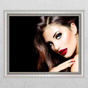 아트박스/꾸밈 ca596-헤어뷰티샵_창문그림액자