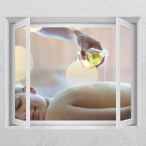 아트박스/꾸밈 cg647-마사지샵_창문그림액자