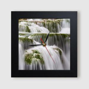 아트박스/꾸밈 ct930-시원한계곡의물줄기_미니액자벽시계