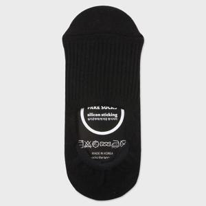 아트박스/삭스더랭귀지 남성용 밴드 골지 덧신 (블랙)