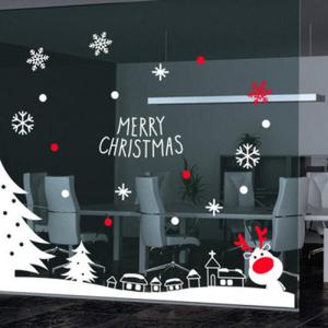 아트박스/꾸밈 tc141-루돌프와마을_크리스마스스티커