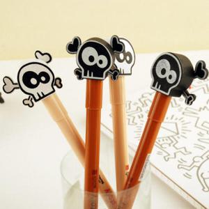 아트박스/틱톡 해골 나무볼펜