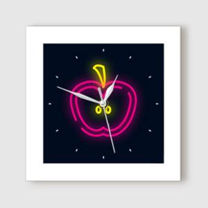 아트박스/꾸밈 it470-과일네온아이콘_미니액자벽시계