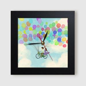 아트박스/꾸밈 ct856-엄지공주의판타지여행_미니액자벽시계