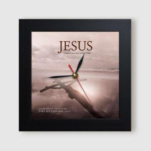 아트박스/꾸밈 ct890-주님의말씀_미니액자벽시계