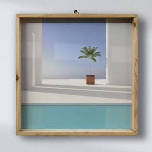 아트박스/꾸밈 tg765-우드프레임액자_여백이있는공간