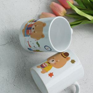 아트박스/꾸밈 tf593-디자인머그컵2p-즐거운취미활동