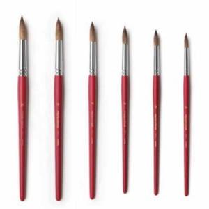 아트박스/호사문구 [화홍] 수채화붓 771R 환붓 6본세트