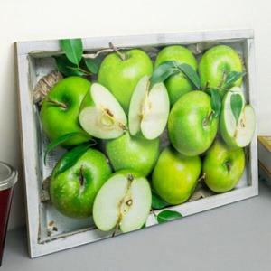 아트박스/꾸밈 pm193-아크릴액자_풍수인테리어초록사과
