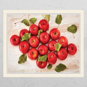 아트박스/꾸밈 ih375-빨갛다 사과가_창문그림액자_뮤럴시트지
