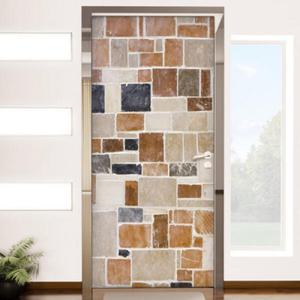 아트박스/꾸밈 ih409-불규칙한 타일 패턴_현관문방문시트지