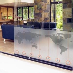 아트박스/꾸밈 ph032-월드타임맵글라스