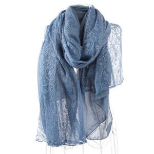 아트박스/더로라  솔리드 스카프 - 돗드 레이스 S480