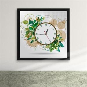 아트박스/꾸밈 iy174-시간과 자연은 하나 액자시계