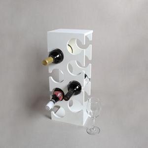 아트박스/크레디스 새먼-화이트 8구 와인랙