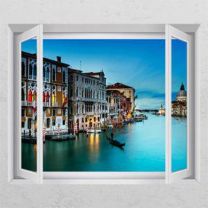 아트박스/꾸밈 cc211-베니스의새벽_창문그림액자