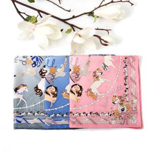 아트박스/더로라  54정사각 쁘띠 스카프 - 만화공주 S7154