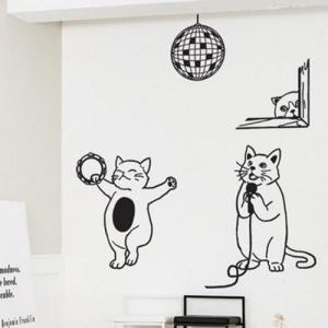 아트박스/꾸밈 ik497-즐거운노래방(대)_그래픽스티커