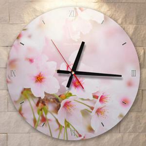 아트박스/꾸밈 cm625-체리블라썸_인테리어벽시계