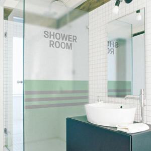 아트박스/꾸밈 im631-때밀이샤워룸_유리문시트지