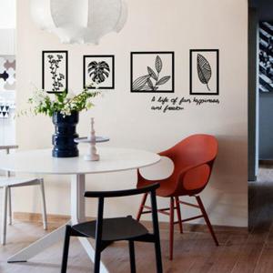 아트박스/꾸밈 ch634-북유럽식물프레임_그래픽스티커