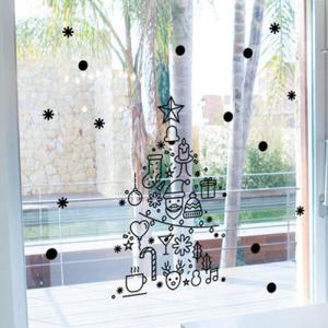 아트박스/꾸밈 cc274-해피크리스마스트리_크리스마스티커