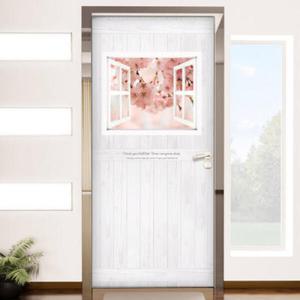 아트박스/꾸밈 tm032-봄이온벚꽃나무_현관문시트지