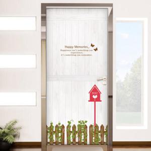 아트박스/꾸밈 ps258-울타리와우체통_현관문시트지