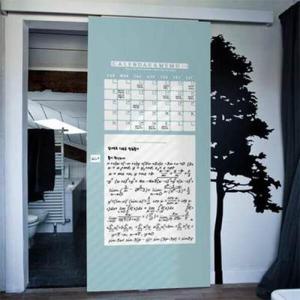 아트박스/꾸밈 ch904-칠판현관문시트지_캘린더메모