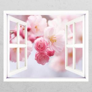 아트박스/꾸밈 tm031-러블리체리블러썸_창문그림액자