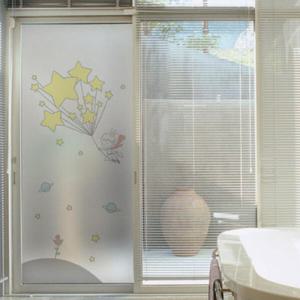 아트박스/꾸밈 ic314-어린왕자와별_유리문시트지