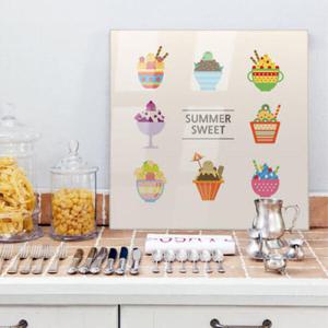 아트박스/꾸밈 ca276-아크릴액자_썸머푸드스페셜