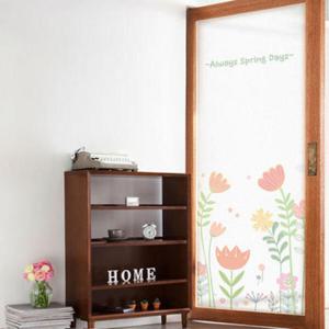 아트박스/꾸밈 ch514-키다리플라워가든_유리문시트지