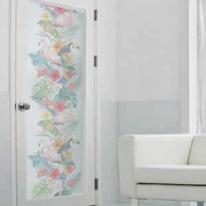 아트박스/꾸밈 im553-트로피칼파라다이스_유리문시트지