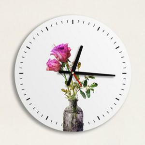 아트박스/꾸밈 ig186-빈티지꽃병_인테리어벽시계