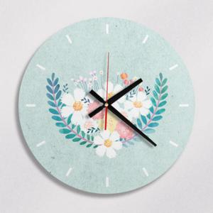 아트박스/꾸밈 cg058-파스텔플라워_인테리어벽시계