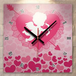 아트박스/꾸밈 ik448-큐피트의화살_인테리어벽시계