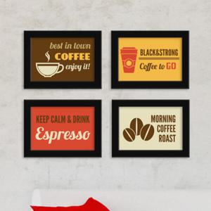 아트박스/꾸밈 cw530-커피타이포_가로_액자세트