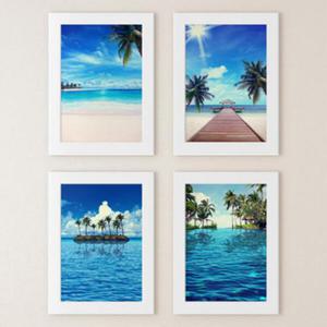 아트박스/꾸밈 iv046-푸른바다_액자세트