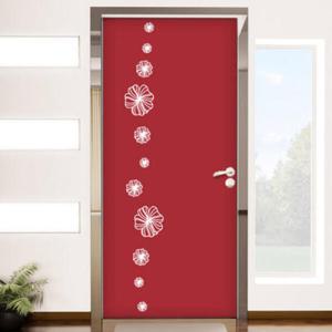 아트박스/꾸밈 ig214-플라워패턴_현관문리폼세트