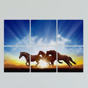 아트박스/꾸밈 tf252-멀티액자_질주하는세마리말