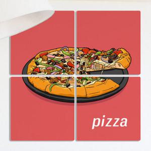 아트박스/꾸밈 ib430-멀티액자_토핑가득피자