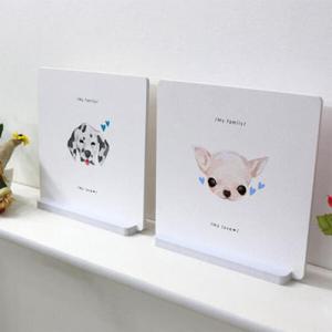 아트박스/꾸밈 ii629-스탠드액자2P_나의사랑강아지15