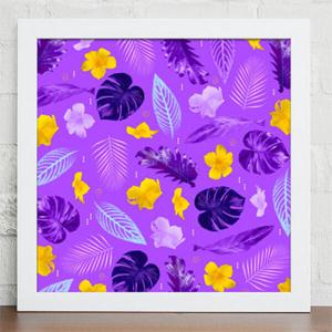 아트박스/꾸밈 cu604-하와이안패턴_인테리어액자