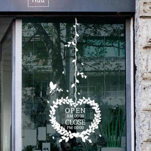 아트박스/꾸밈 ph428-하트리스오픈앤클로즈_그래픽스티커