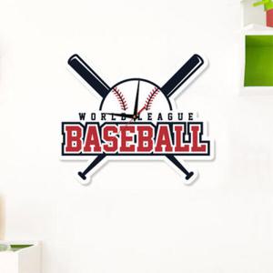 아트박스/꾸밈 nb069-인테리어벽시계-야구공