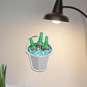 아트박스/꾸밈 nb086-인테리어벽시계-아이스버킷맥주