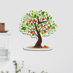 아트박스/꾸밈 nb082-인테리어벽시계-사과나무