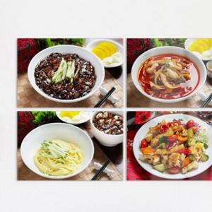 아트박스/꾸밈 ie046-아크릴액자_오늘은중식(대형)